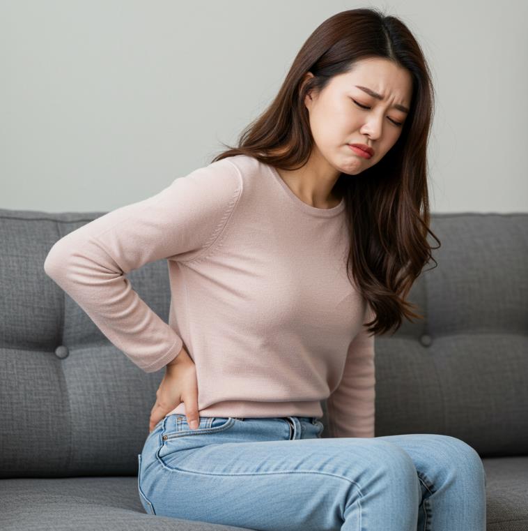 오래 앉아있을 때 허리와 골반이 아픈 이유