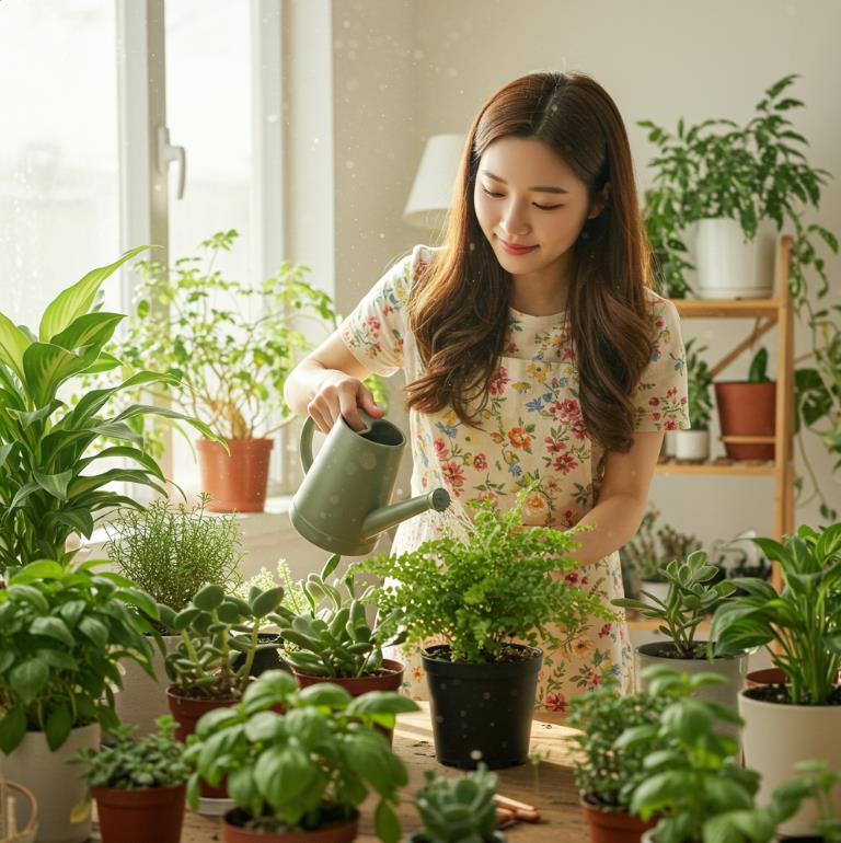 집에서 쉽게 키울 수 있는 공기정화 식물