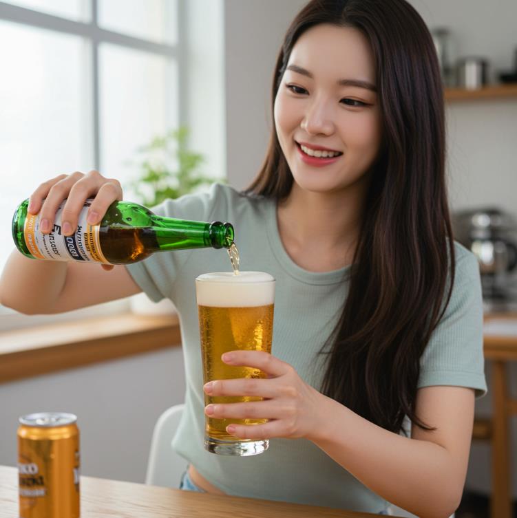 맥주 거품이 빨리 꺼지는 이유