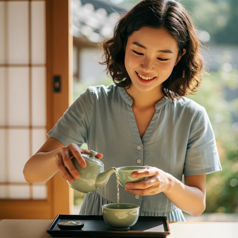 차(녹차, 홍차)에 생기는 기름막 정체