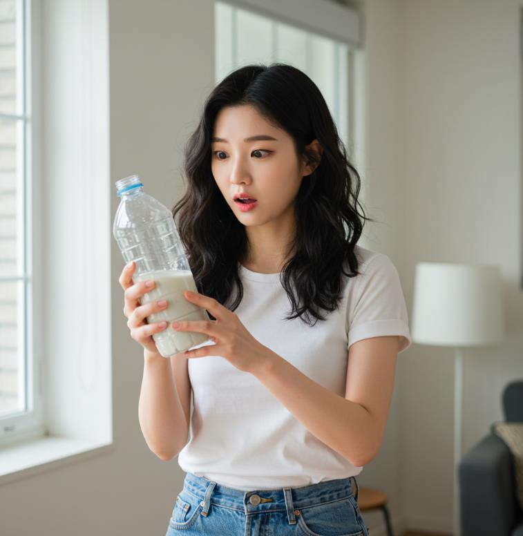 생수통에 하얀 침전물이 생기는 이유