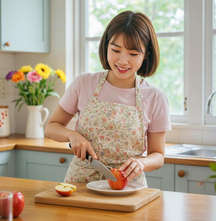 사과 잘라두면 갈색으로 변하는 이유