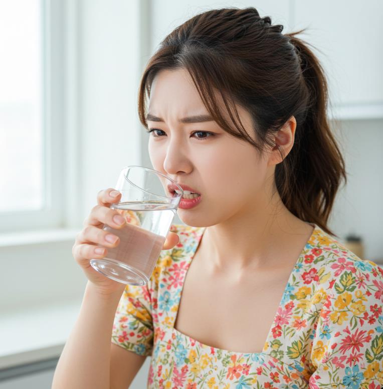 물 마실 때 이 시큰한 이유