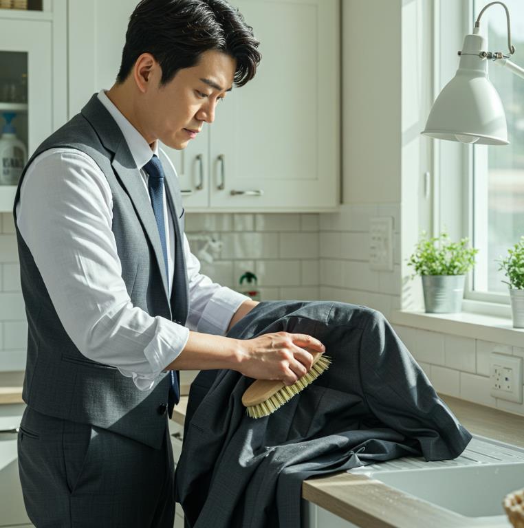 남성 정장 셀프 세탁 방법과 관리법
