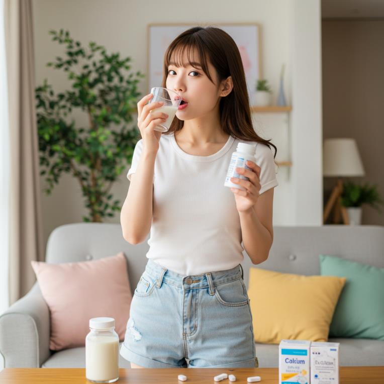 칼슘제 복용 시 주의해야 할 음식 조합